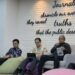 Hary Budiarto, Head of the Human Resource Development Agency of Kominfo (fourth from left), spoke about Digital Talent Centers in Jakarta (07/05). Credit: Sinta