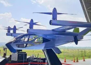 Hyundai Motor Group showcased the S-A2, the latest generation of advanced air mobility (AAM) aircraft in Samarinda (07/29). Credit: Hyundai Motor