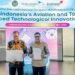 Irfan Setiaputra, CEO of Garuda Indonesia (left) and Vikram Sinha, President Director and CEO of Indosat Ooredoo Hutchison signed the collaboration MoU to digitalize aviation and tourism sectors. Credit: IOH