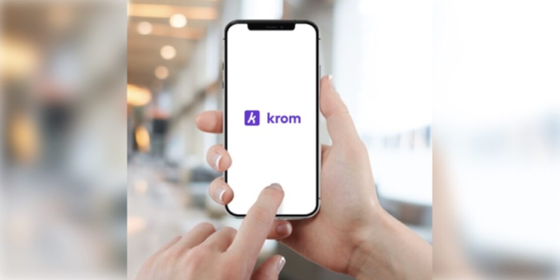 Krom Bank introduced QRIS feature on its app. Credit: Krom Bank