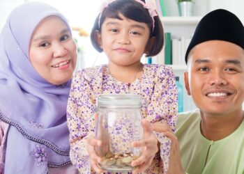 Illustration of family finances according to Sharia manner. Credit: Maybank Indonesia PR