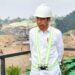 President Jokowi visited IKN construction. Credit: BPMI Setpres