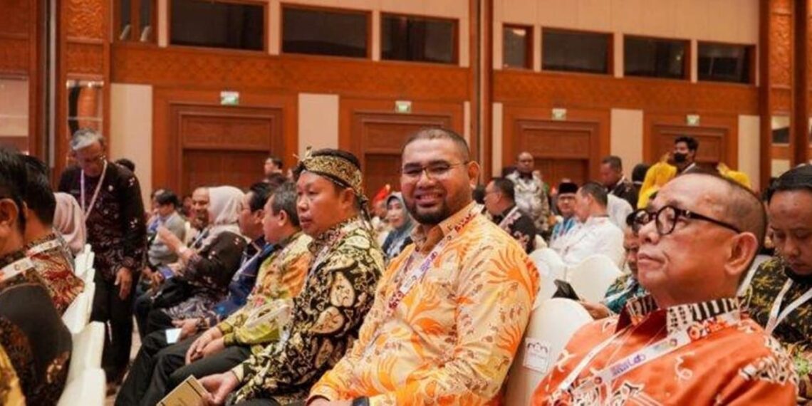 South Halmahera Regent Bassam Kasuba at the opening ceremony of AOE 2024. Credit: South Halmahera Regency Diskominfo