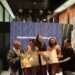 (L to R) Samuel Wattimena, Andien, Putri Tanjung, Ayu, Jelita during the Launch of Nusantara book. (Credit: Wulan)