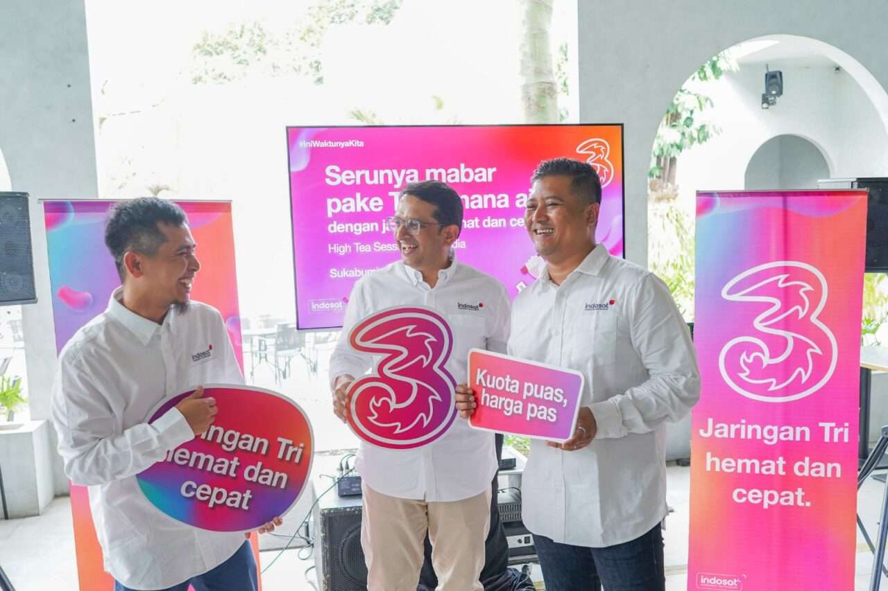 Indosat Ooredoo Hutchison (IOH) through one of its telco brand, Tri. (Credit: Indosat team)