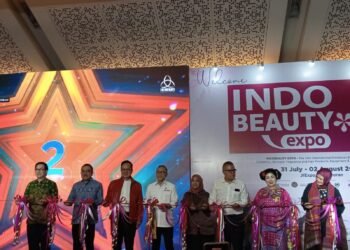 The Opening Ceremony of Indo Beauty Expo 2024. (Credit: Wulan)