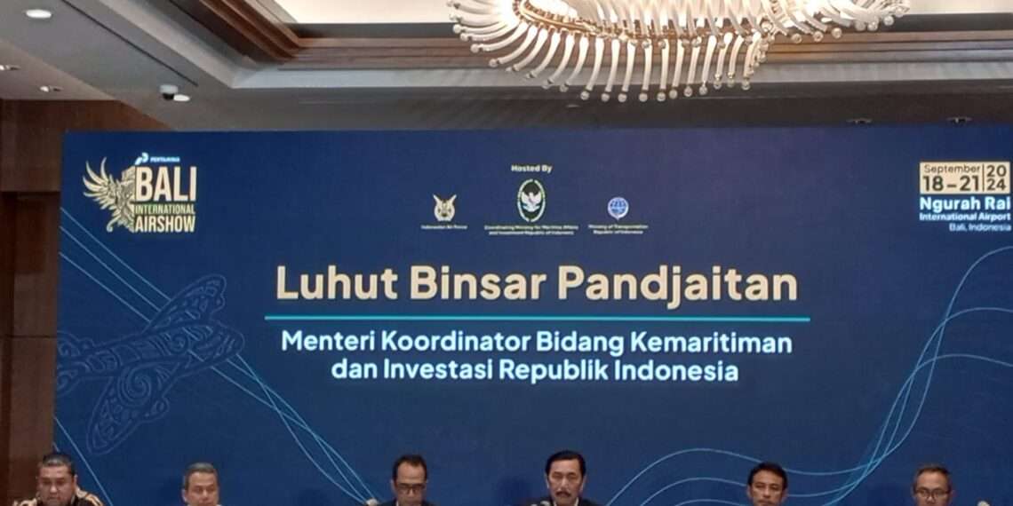 The Press Conference of Bali International Airshow (BIAS) 2024 at Mandarin Oriental Hotel Jakarta. (Credit: Wulan)