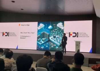 The Opening Ceremony of the 2nd Festival of Digital Innovation (FDI) at BSD City. (Credit: Nanang)