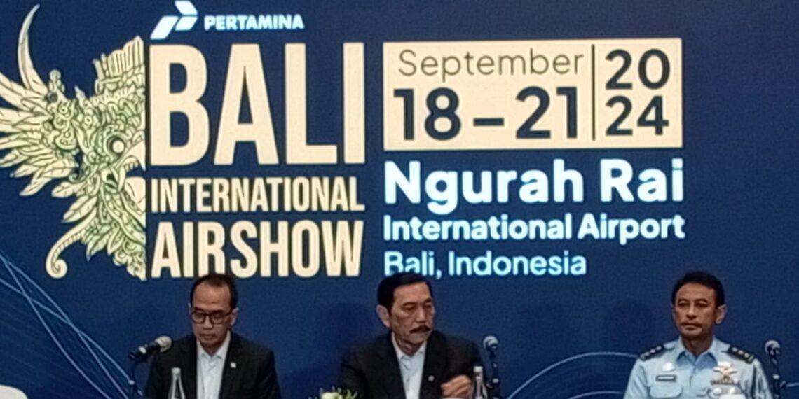 The Press Conference of Bali Airshow 2024. (Credit: Wulan)