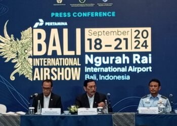 The Press Conference of Bali Airshow 2024. (Credit: Wulan)