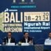 The Press Conference of Bali Airshow 2024. (Credit: Wulan)