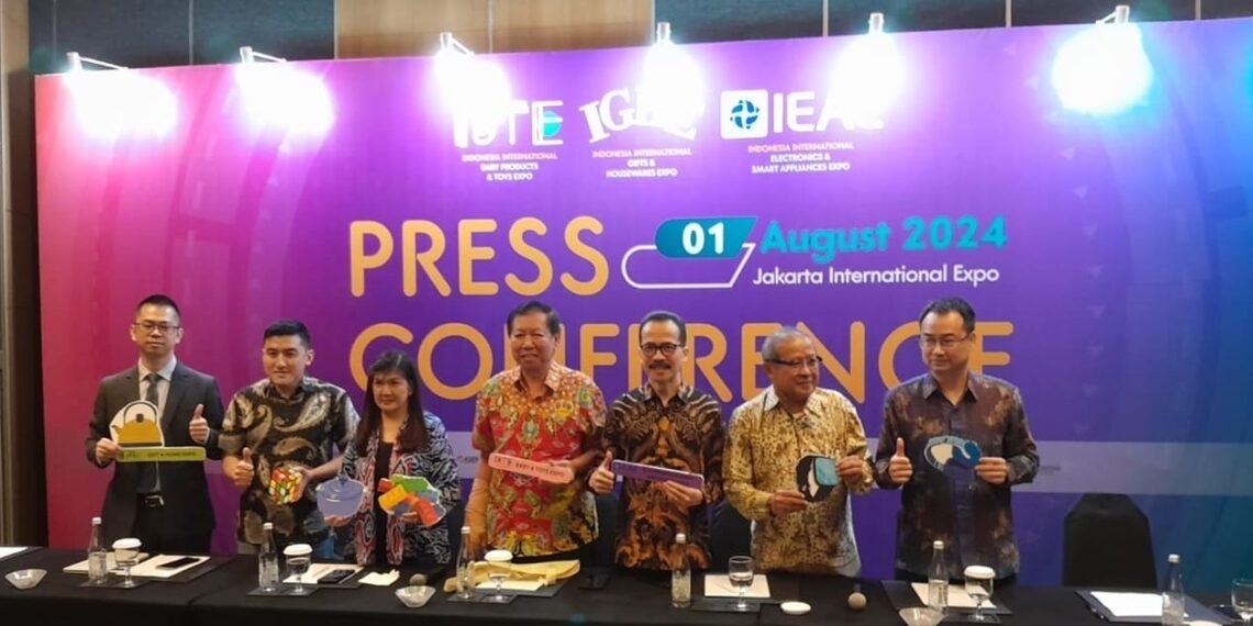 IBTE, IGHE, dan IEAE 2024 press conference. Credit: Haris