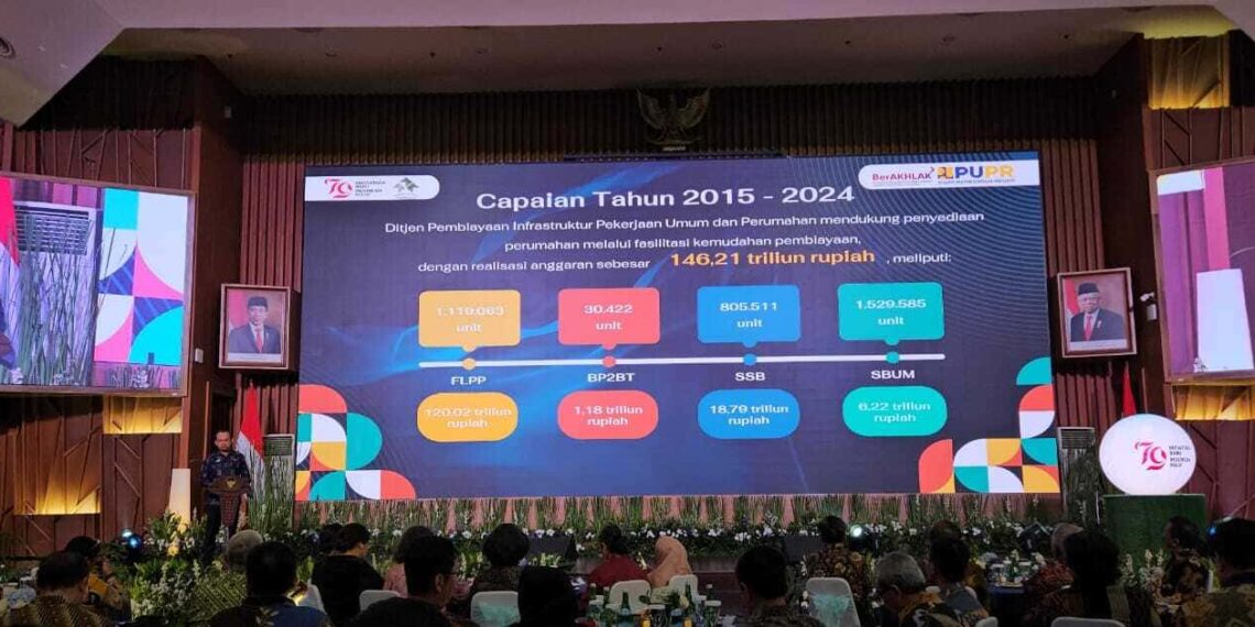 National Housing Day 2024 adopts the theme of Digitalization for housing distribution. Credit: PUPR Ministry