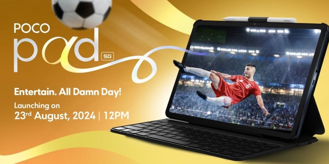 Poco Pad 5G has been launched in India (08/23). Credit: Poco