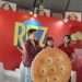 From left: Jerome Polin, Dian Ramadianti, and Saskhya Aulia Prima at the launch of Ritz Crackers new formula in South Jakarta (08/09). Credit: Sinta