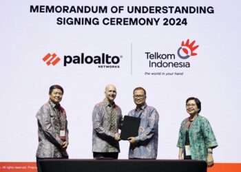 Telkom Indonesia and Palo Alto Networks signed MoU to offer cybersecurity services in Indonesia. Credit: Telkom Indonesia