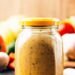 A jar of salad dressing image generated by Titan v2. Credit: Amazon Titan