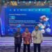 Acting Governor of Southeast Sulawesi Andap Budhi Revianto, accompanied by the Head of the Southeast Sulawesi Branch of Bank Indonesia (BI), Doni Septadijaya, and the General Director of the Southeast Sulawesi Regional Development Bank (BPD), Ronald, attended the National Coordination Meeting on Regional Digitalization Acceleration (P2DD) 2024 at the Hotel Indonesia Kempinski in Jakarta on Monday (09/23). Credit: Southeast Sulawesi Govt PR