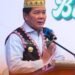 Mahakam Ulu Regent Bonifasius Belawan Geh talked about food independence in the regency. Credit: Mahakam Ulu Govt PR