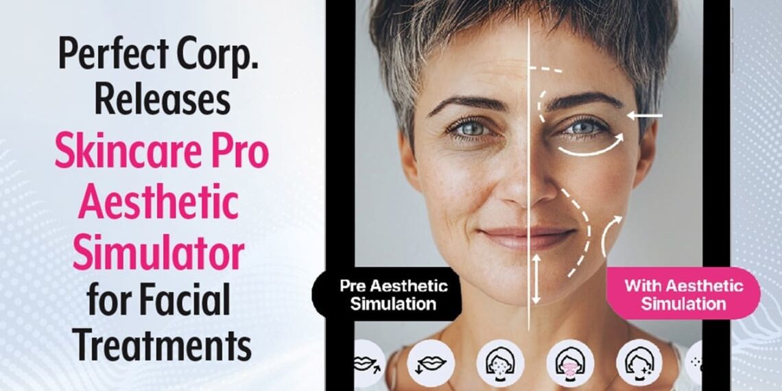 Skincare Pro Aesthetic Simulator developed by Perfect Corp. Credit: Perfect Corp