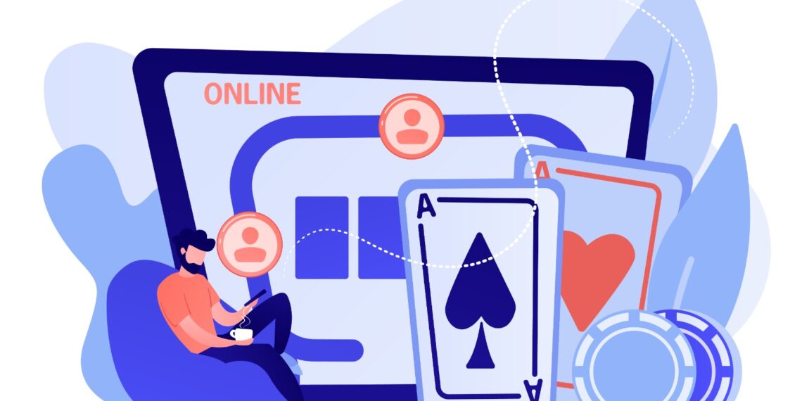 Illustration of Online Gambling. (Source: freepik)