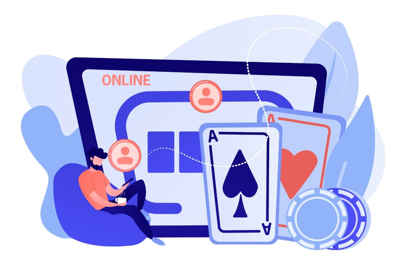 Illustration of Online Gambling. (Source: freepik)