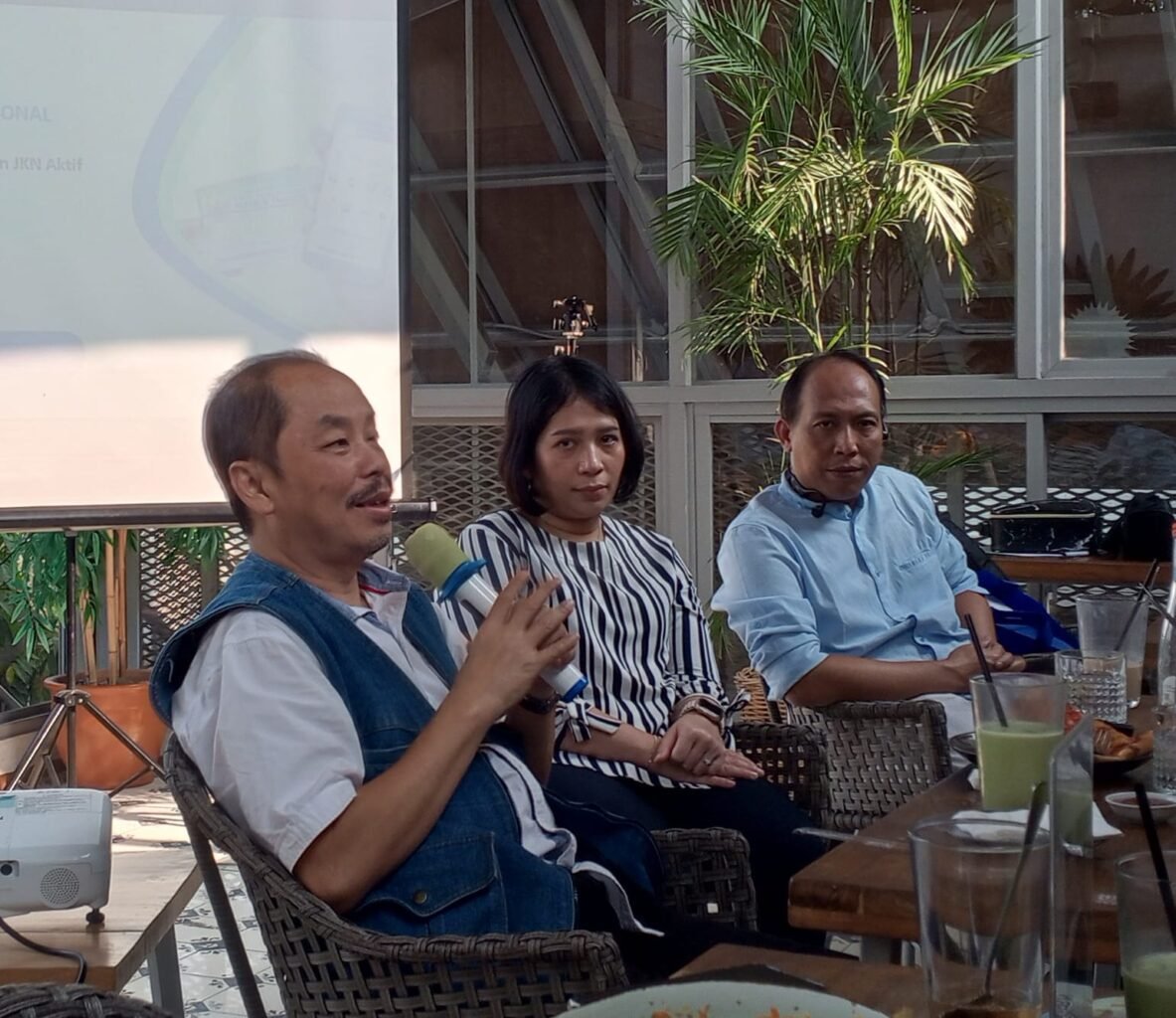 Ngopi Bareng JKN program at Jakarta. (Credit Wulan)
