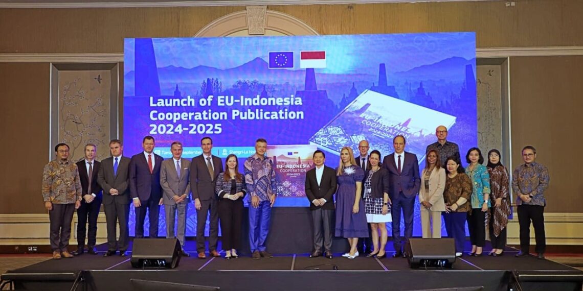 Bappenas launched EU-Indonesia Cooperation Publication 2024-2025. Credit: Bappenas