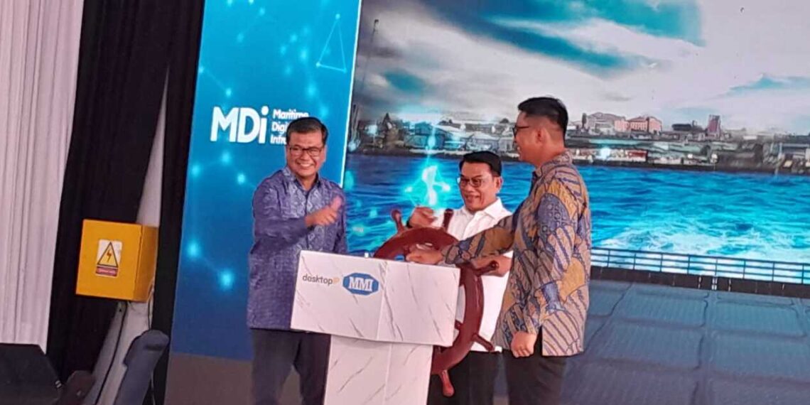 DesktopIP and Maju Maritim Indonesia launched Maritime Digital Infrastructure (MDI) in Serang, Banten (09/30). Credit: Haris