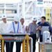 President Joko Widodo inaugurated the first bauxite injection at the Smelter Grade Alumina Refinery (SGAR) of PT Borneo Alumina Indonesia. Credit: BPMI Setpres