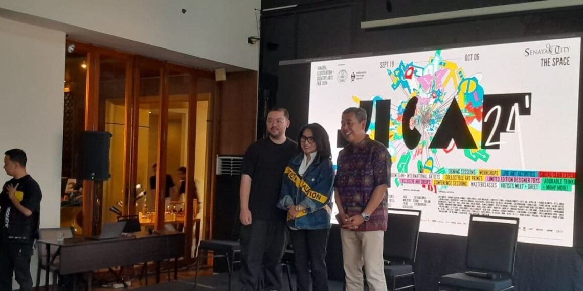 JICAF 2024 press conference in Jakarta on Thursday (09/19). Credit: Haris