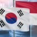 Illustration of Indonesia and South Korea agree to use local currencies for bilateral transactions. Credit: Bank Indonesia