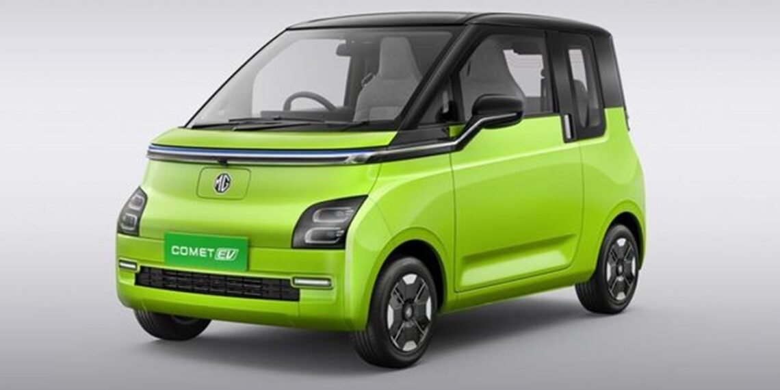 MG Comet EV was launched in India. Credit: MG Motors