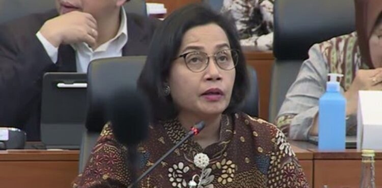 Minister of Finance Sri Mulyani issued new account regulations due to online gambling. Credit: Ministry of Finance PR