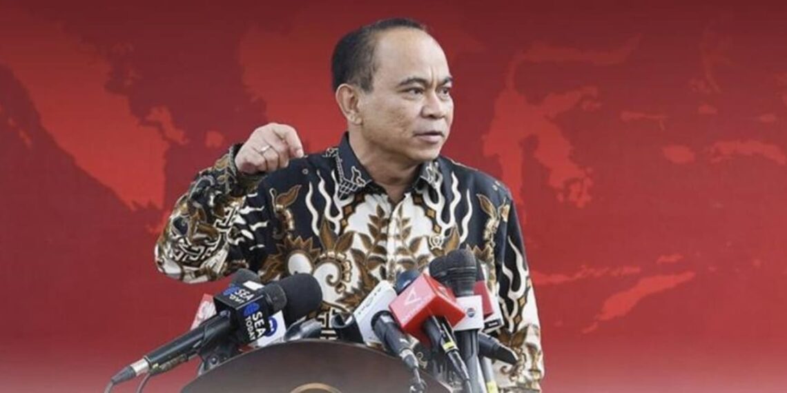Tech Minister Budi Arie Setiadi talked about Indosat data breach. Credit: Ministry of Communication and Informatics