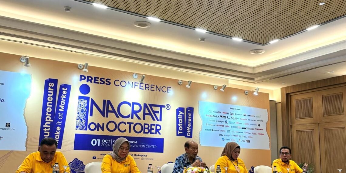 Press Conference of Inacraft on October 2024. (Credit: Wulan)