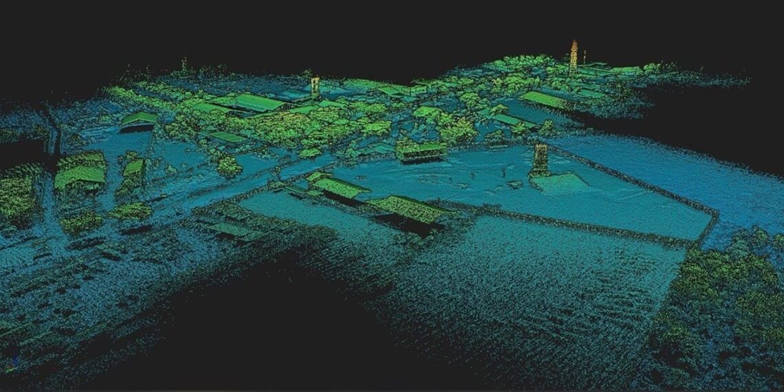 Illustration of digital topographic mapping. Credit: Hutama Karya