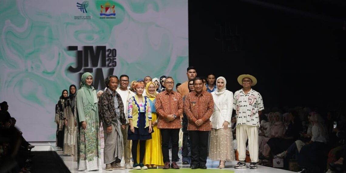 Jakarta Muslim Fashion Week (JMFW) 2025 opening ceremony on Wednesday (09/10) at ICE BSD. Credit: Ministry of Trade