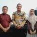 Morowali Statistics Division receives Statistics Indonesia’s evaluation results. Credit: Morowali Regency Govt