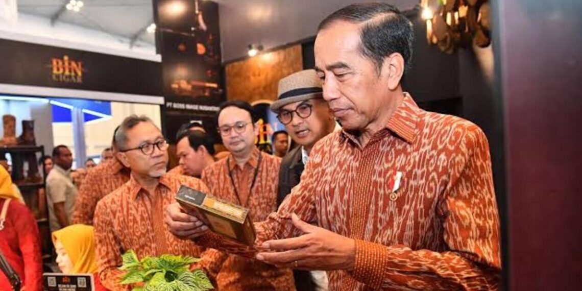 President Jokowi attended the opening ceremony of the 39th TEI at ICE BSD. Credit: BPMI Setpres