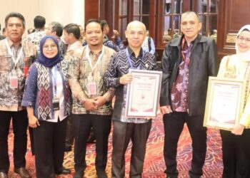 Tapin Regency received SAKIP Award 2024 in Jakarta (10/02). Credit: Tapin Regency Govt PR