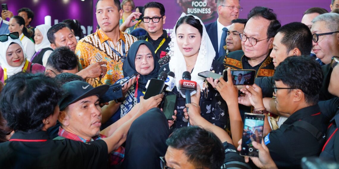 Vice Minister of Trade Dyah Roro Estya during the opening ceremony of SIAL Interfood 2024.
