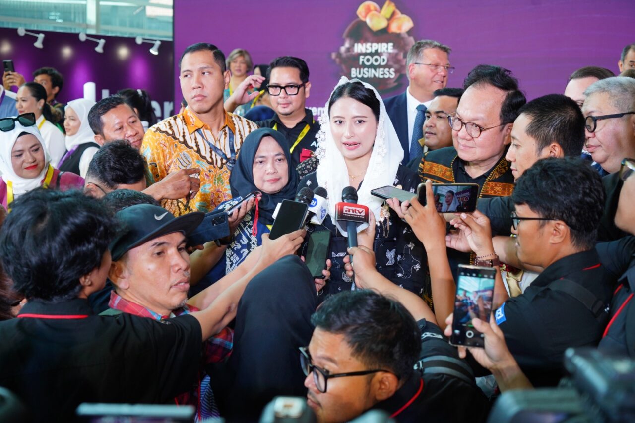 Vice Minister of Trade Dyah Roro Estya during the opening ceremony of SIAL Interfood 2024.