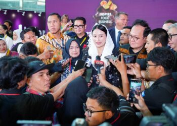 Vice Minister of Trade Dyah Roro Estya during the opening ceremony of SIAL Interfood 2024.
