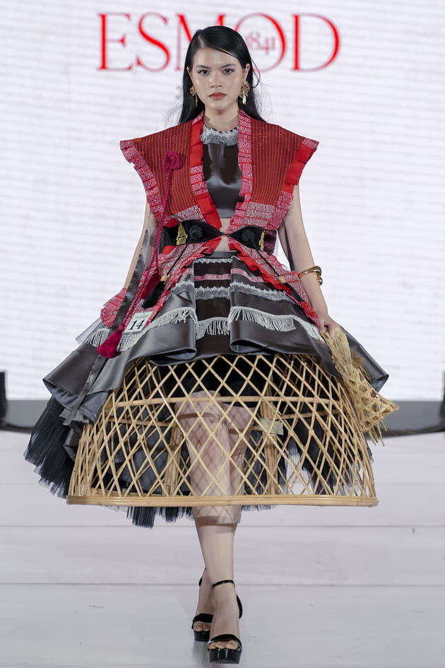 A dress designed by Esmod fashion school students. Credit: You C1000