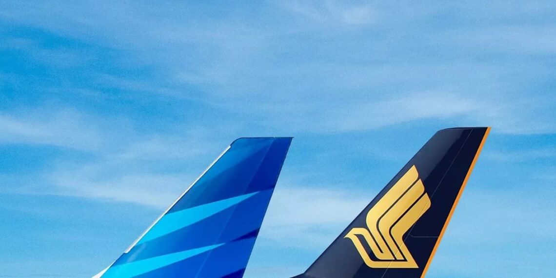 Garuda Indonesia and Singapore Airlines entered a partnership to boost flught frequency and routes. Credit: Garuda Indonesia