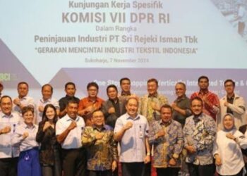 Commission VII of House of Representative will form working committee to save Sritex. Credit: DPR RI