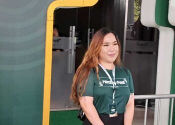 Joanne Victoria, Chief Marketing Officer of Npure, talked about Healthy Fest 2024. Credit: Haris