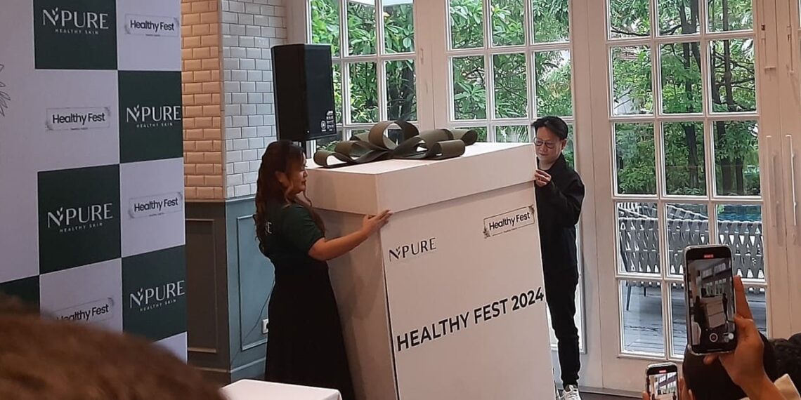 Npure Healty Fest 2024 press conference in South Jakarta (11/11). Credit: Sinta
