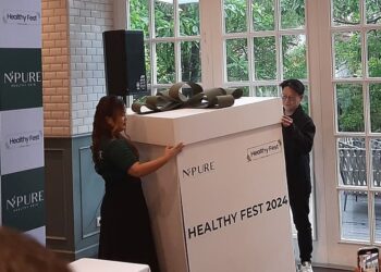Npure Healty Fest 2024 press conference in South Jakarta (11/11). Credit: Sinta
